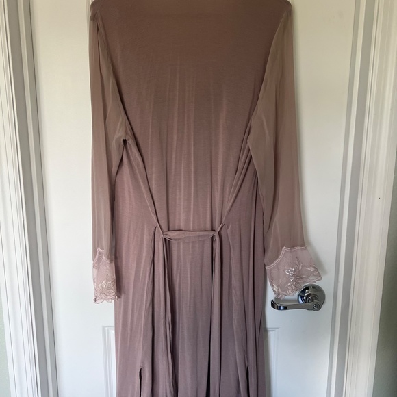 LISE CHARMEL Frission Vegetal Robe and Chemise Set M - Picture 12 of 14